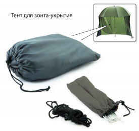 Тент для зонта-укрытия зеленый