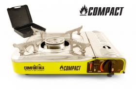 Плитка газовая Comfortika Compact с переходником